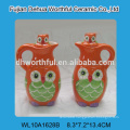 Decorative ceramic kitchen canisters with cute owl design